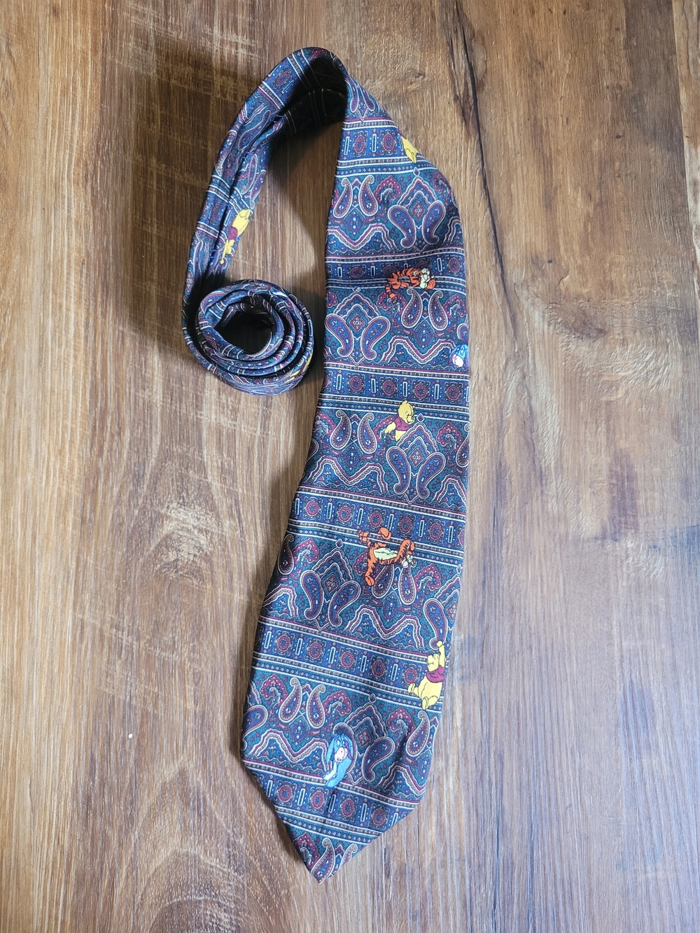 Vintage Disney Silk Mens Tie